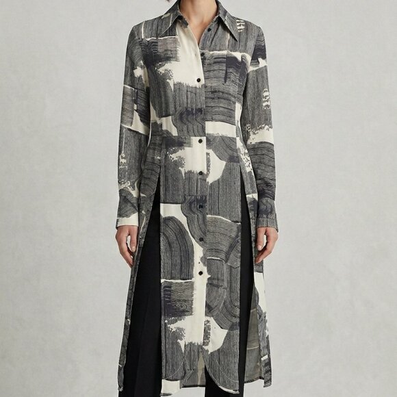 Accessories - H&M SPLIT FRONT JACKET SZ M/L